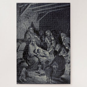 Puzzle La Nativité par Gustave Doré Encre victorienne de