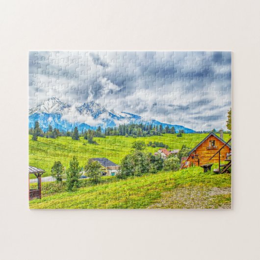 Puzzle la nature des montagnes (Horizontal)