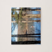 Puzzle La navigation sur glace sur le lac — (Vertical)