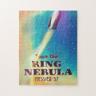 Puzzle La nébuleuse de l'Anneau (Messier 57) Affiche de v
