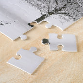 Puzzle La neige a couvert le paysage (Côté)