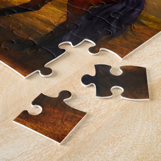 Puzzle La nièce de Noël. (Côté)