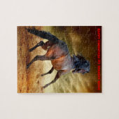 Puzzle La nièce de Noël. (Horizontal)