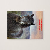 Puzzle La nièce de Noël. (Horizontal)