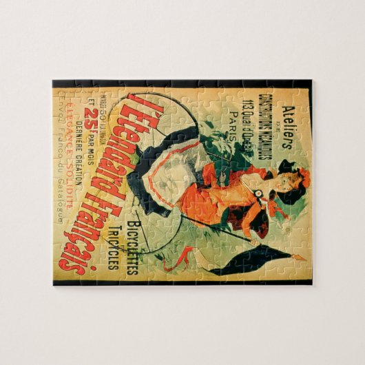 Puzzle "La norme française", publicité par affichage 'a (Horizontal)