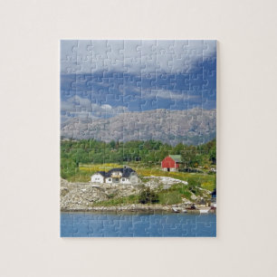 Puzzle la Norvège traditionnelle