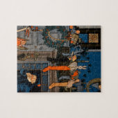 Puzzle La nuit avant Noël, par Denlow, 1903 (colou (Horizontal)