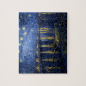 Puzzle La nuit étoilée de Vincent van Gogh sur le Rhône (Vertical)