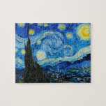 Puzzle La nuit étoilée par Vincent Van Gogh<br><div class="desc">La nuit étoilée par Vincent Van Gogh</div>