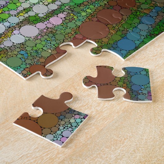 Puzzle La passerelle japonaise par After Claude Monet (Côté)