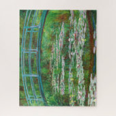 Puzzle La passerelle japonaise par Claude Monet (Vertical)