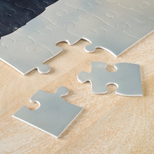 Puzzle La pause de père Noël : un sourire d'hiver (Côté)