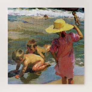 Puzzle La peinture Les Jeunes Amphibiens de Joaquin Sorol