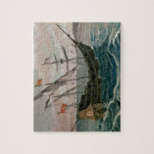 Puzzle La Père Noël Maria approchant la côte de la Nouvel (Vertical)