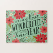 Puzzle La période des fleurs de fêtes la plus merveilleus (Horizontal)