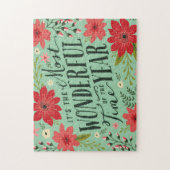 Puzzle La période des fleurs de fêtes la plus merveilleus (Vertical)