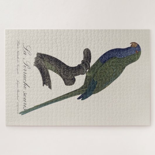 Puzzle La Perruche souris / Monk Parakeet (Horizontal)