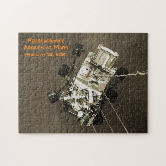 Puzzle La persévérance arrive sur Mars (Horizontal)