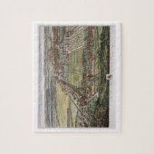 Puzzle La perspective de Nottingham de l'est gravée (Vertical)