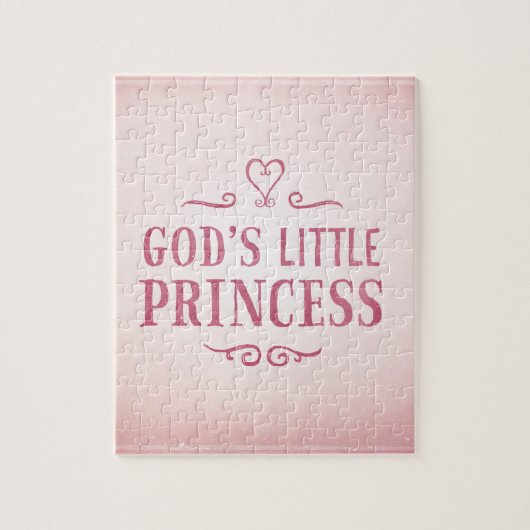 Puzzle La petite princesse de Dieu (Vertical)