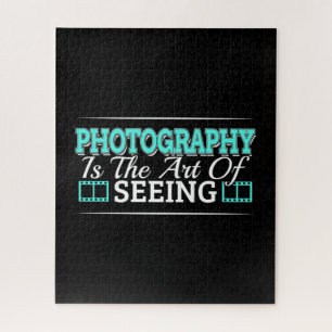 Puzzle La photographie est l'art de voir - Citation de l'