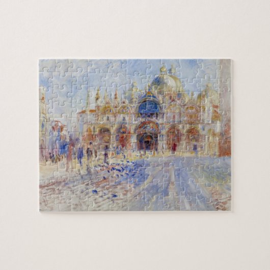 Puzzle La Piazza San Marco, Venise, 1881 (huile sur toile (Horizontal)