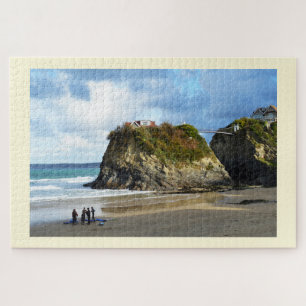 Puzzle La plage de Newquay à Cornwall