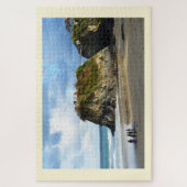 Puzzle La plage de Newquay à Cornwall (Vertical)
