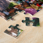 Puzzle La plaza Santa Fe Nouveau Mexique (Côté)