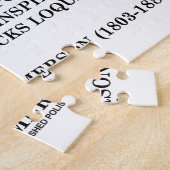 Puzzle La poésie enseigne l'énorme force de la citation (Côté)