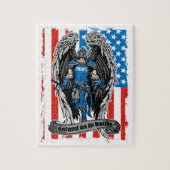 Puzzle La police de St Michael nous défend dans la (Vertical)