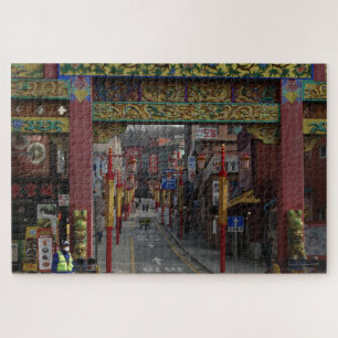 Puzzle La porte de la ville de Chinatown