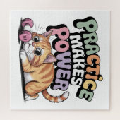 Puzzle La Pratique Fait La Puissance (Horizontal)
