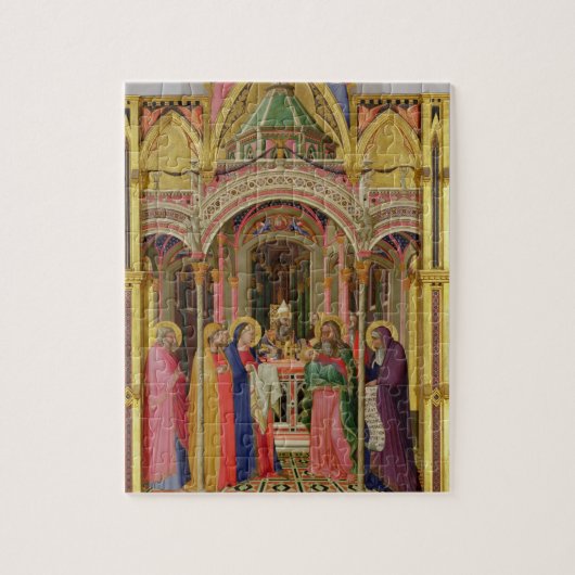 Puzzle La présentation dans le temple, 1342 (tempera sur (Vertical)
