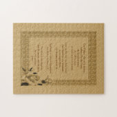 Puzzle La prière du Seigneur Notre Père Rosebud (Horizontal)