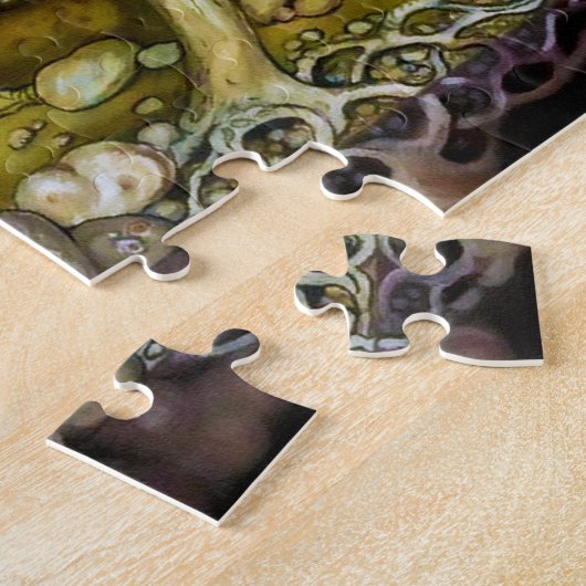 Puzzle La princesse dans la forêt (Côté)