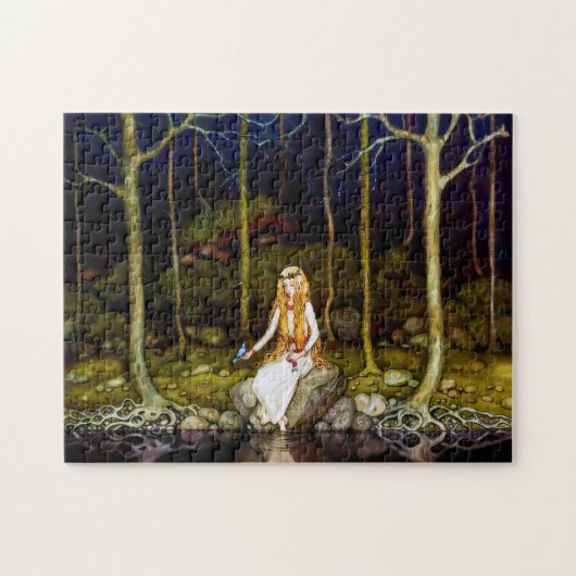 Puzzle La princesse dans la forêt (Horizontal)