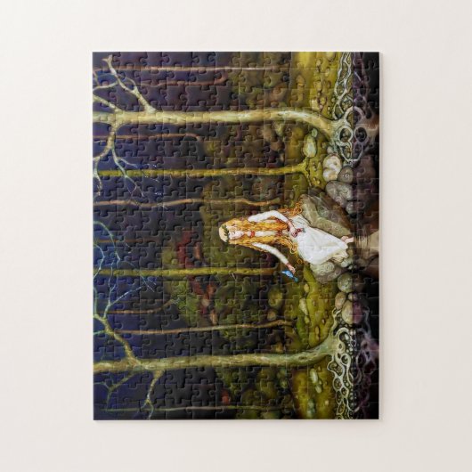 Puzzle La princesse dans la forêt (Vertical)