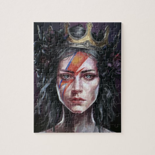 Puzzle La princesse rockstar (Vertical)