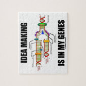 Puzzle La Prise D'Idées Est Dans Mes Gènes (Réplication D (Vertical)