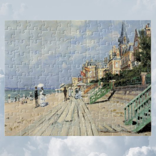 Puzzle La Promenade de Trouville par Claude Monet