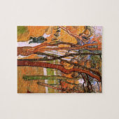 Puzzle La Promenade : Feuilles mortes de Vincent van Gogh (Horizontal)