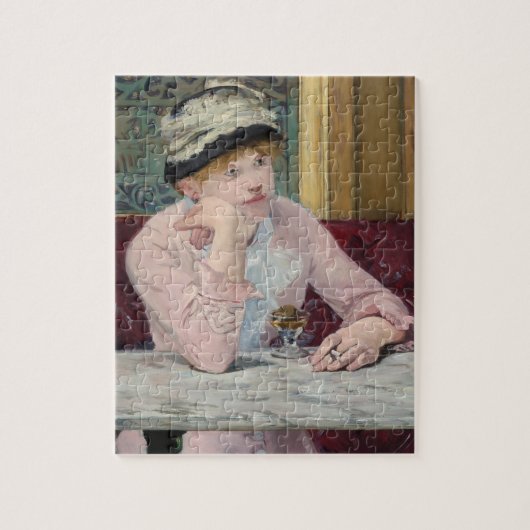 Puzzle La prune de Manet Impressionniste Peinture (Vertical)