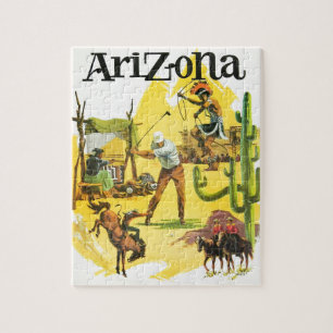Puzzle La publicité vintage de l'Arizona
