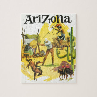 Puzzle La publicité vintage de l'Arizona