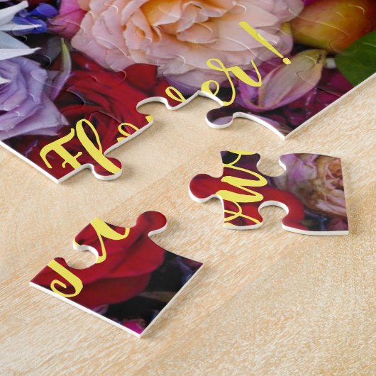 Puzzle La puissance de la fleur (Côté)