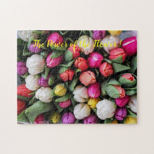 Puzzle La puissance de la fleur (Horizontal)