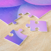 Puzzle La queue de sirène holographique, une texture de f (Côté)