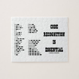 Puzzle La reconnaissance de code est essentielle (le code
