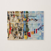 Puzzle "La Regatta" En Papier Coupé (Horizontal)